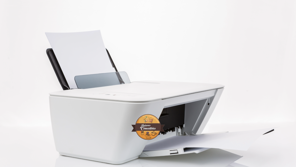 ¿Por qué mi impresora de tinta comestible imprime páginas en blanco?