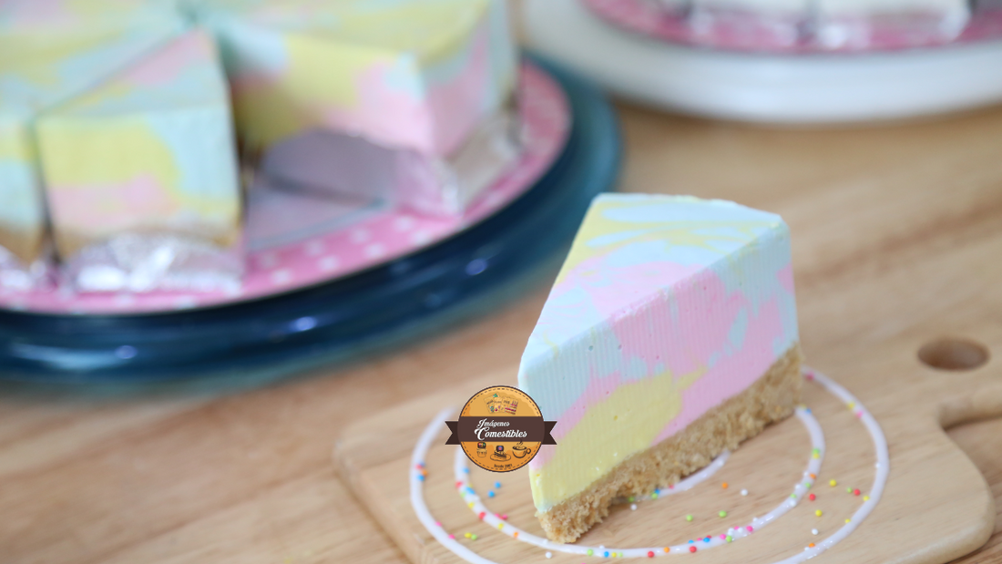 Técnicas de marmoleado en pasteles y cupcakes