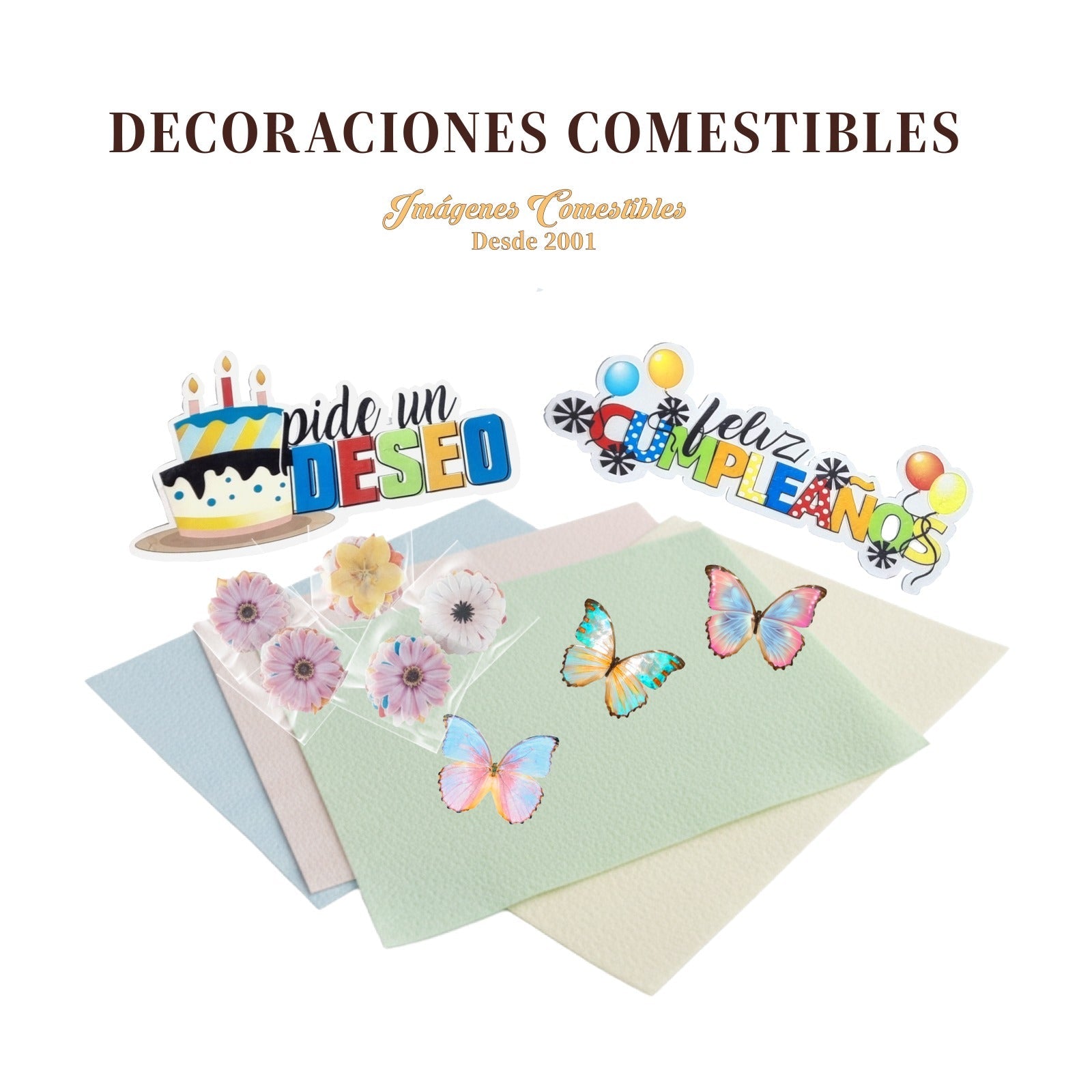 Decoraciones comestibles