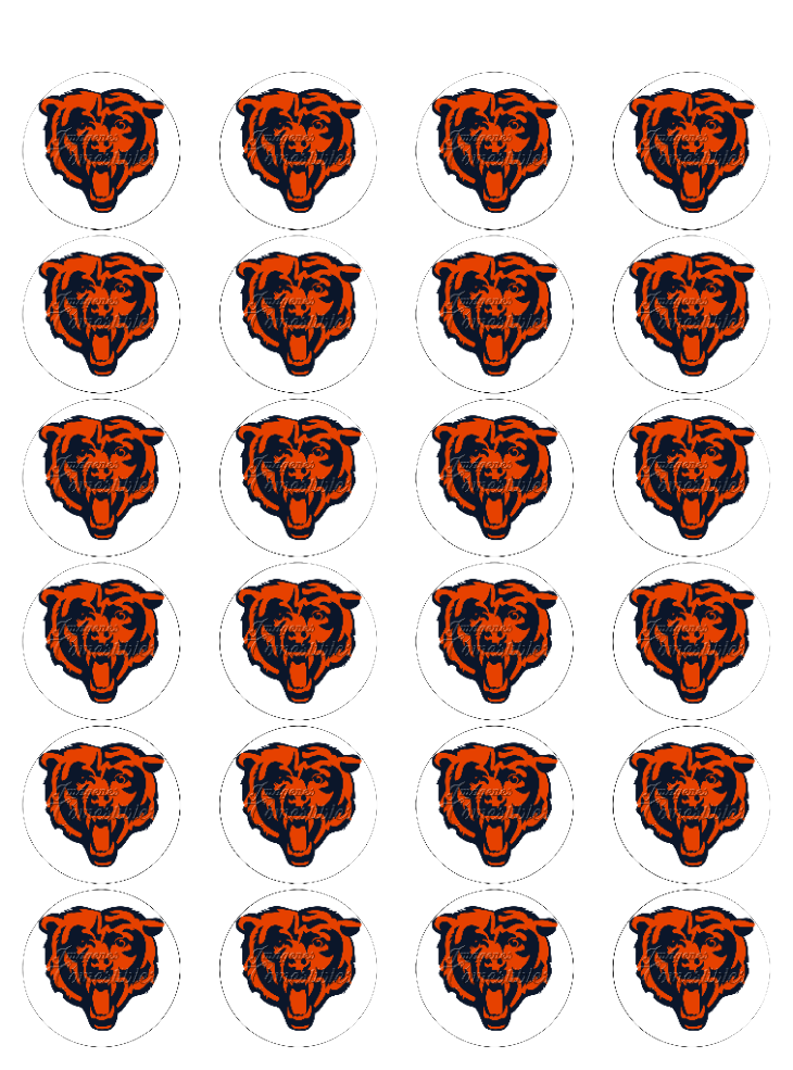 Hoja de azúcar 0.50 - Chicago Bears