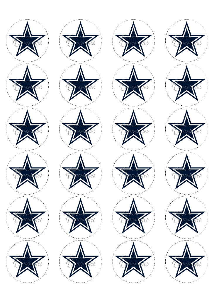 Hoja de azúcar 0.50 - Dallas Cowboys