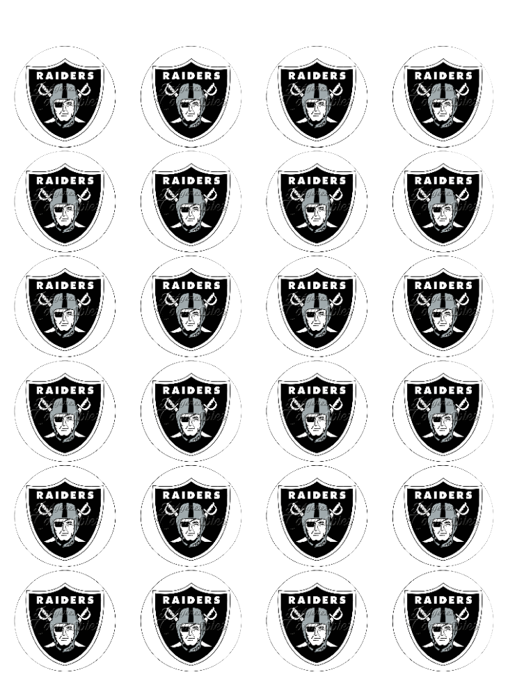 Hoja de azúcar 0.50 - Las Vegas Raiders