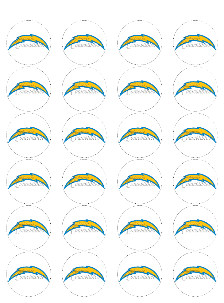 Hoja de azúcar 0.50 - Los Angeles Chargers