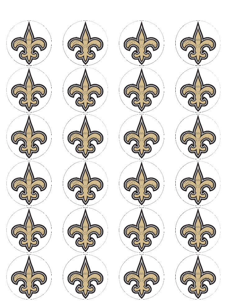 Hoja de azúcar 0.50 - New Orleans Saints