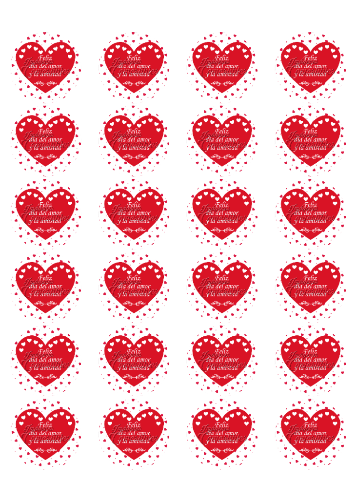 Hoja de azúcar 0.50 - Amor-y-amistad-1