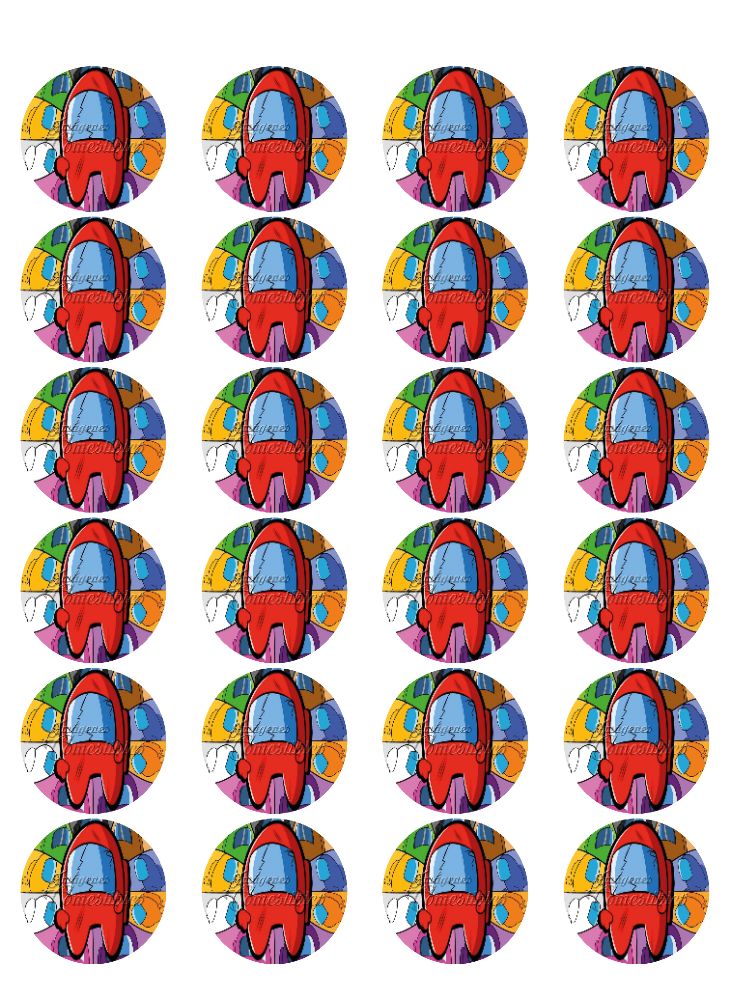 Hoja de azúcar 0.50 - Among-us-1