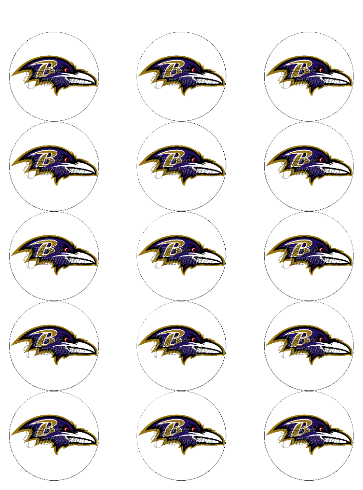 Hoja de azúcar 0.50 - Baltimore Ravens