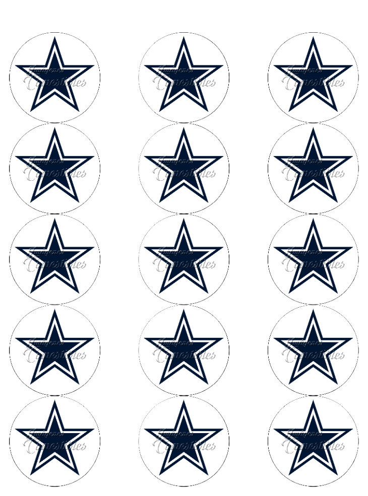Hoja de azúcar 0.50 - Dallas Cowboys