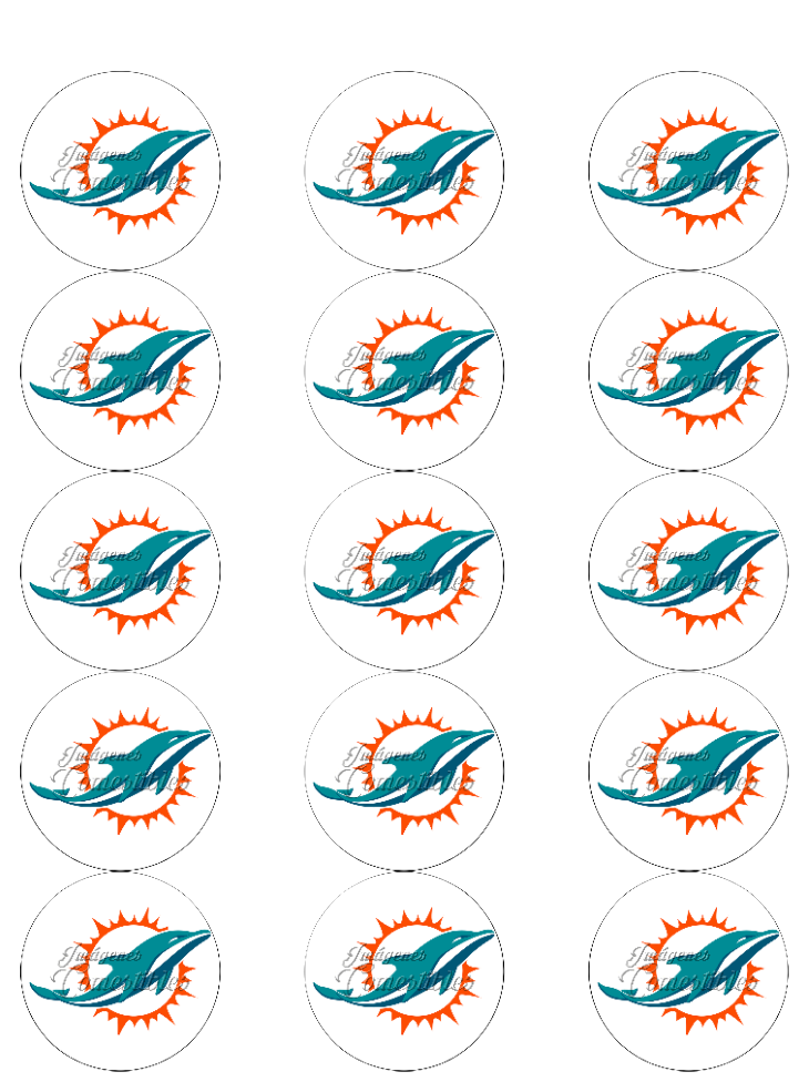 Hoja de azúcar 0.50 - Miami Dolphins
