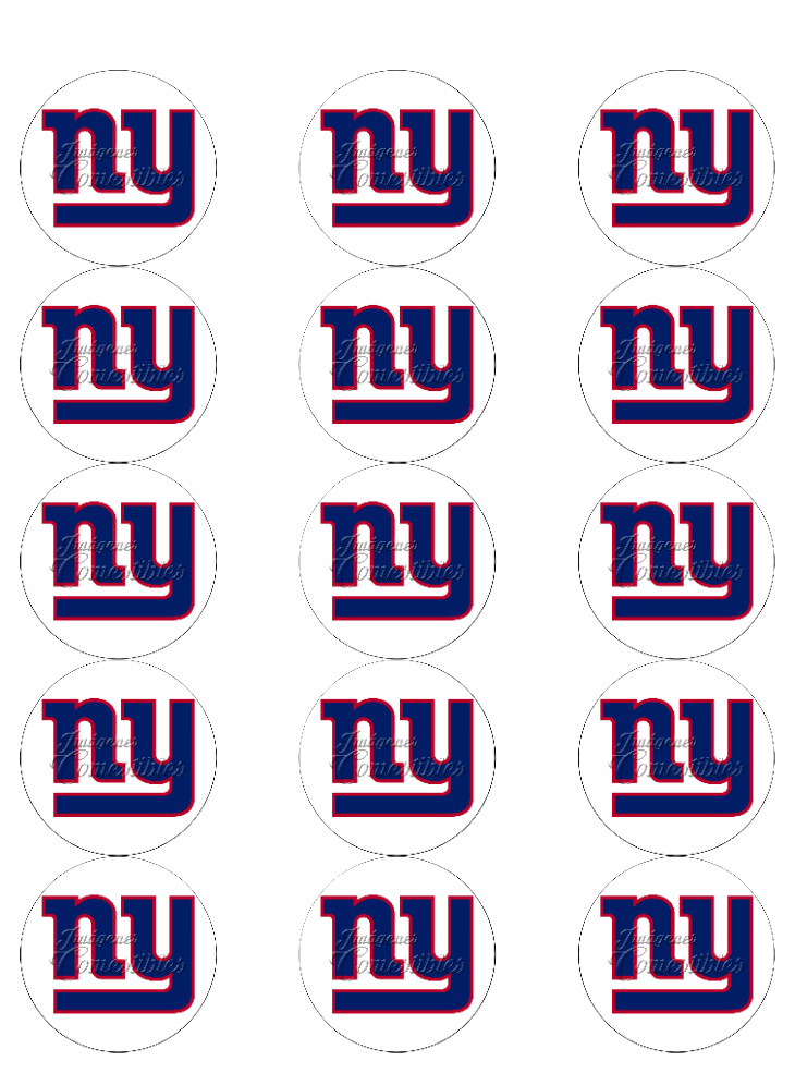 Hoja de azúcar 0.50 - New York Giants