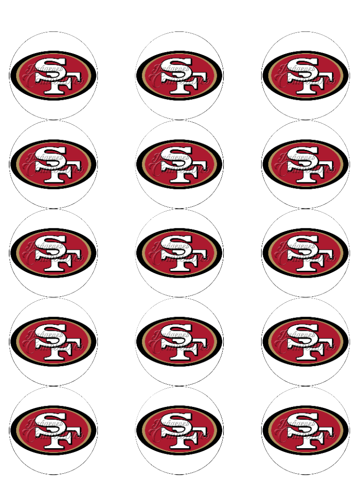 Hoja de azúcar 0.50 - San Francisco 49ers