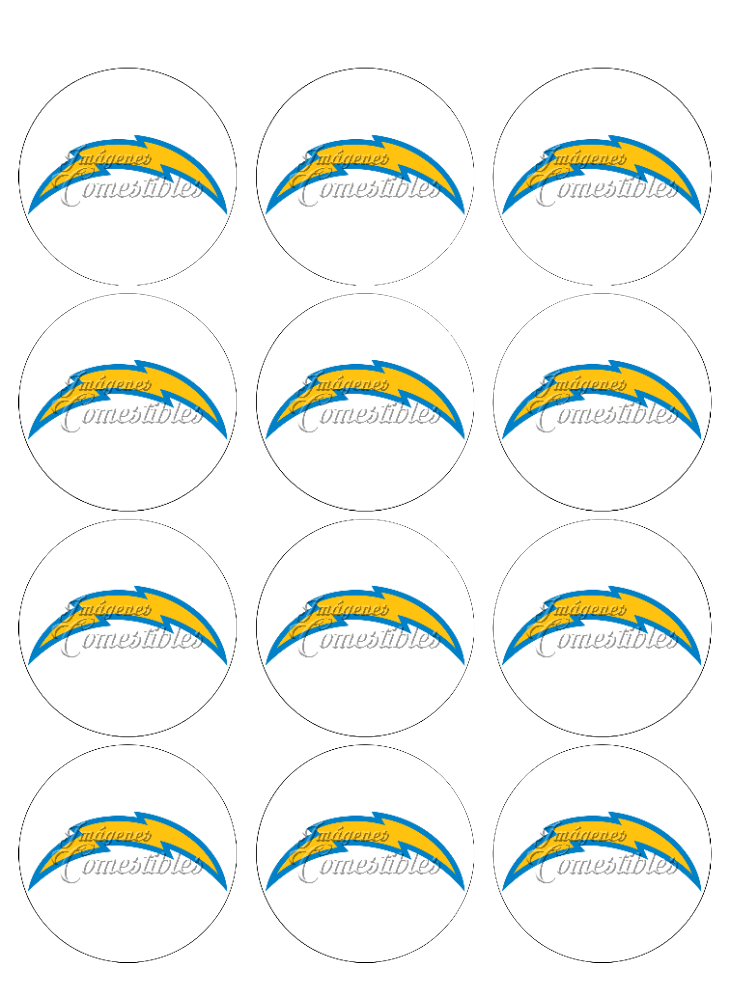 Hoja de azúcar 0.50 - Los Angeles Chargers