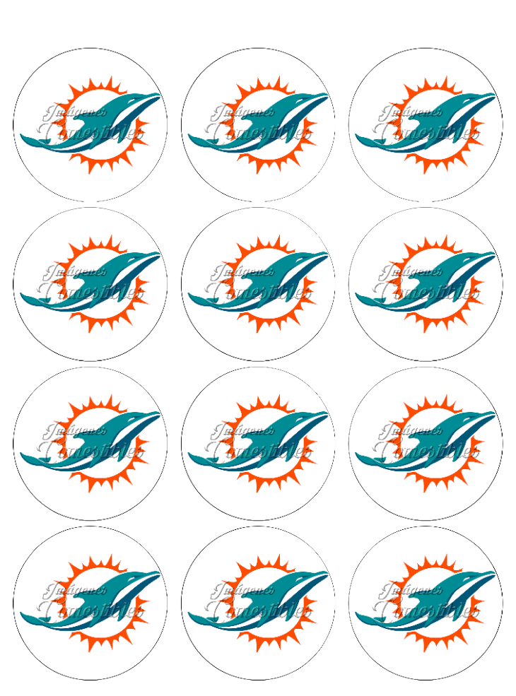 Hoja de azúcar 0.50 - Miami Dolphins
