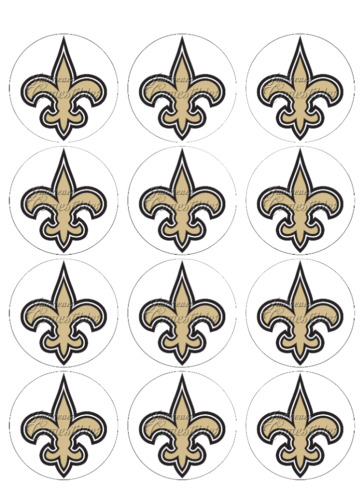 Hoja de azúcar 0.50 - New Orleans Saints