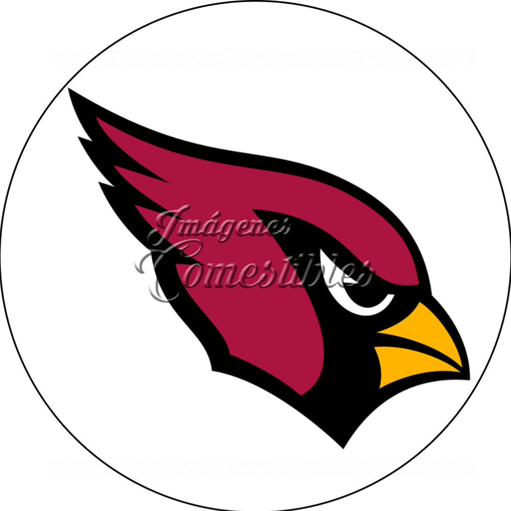 Oblea comestible - Arizona Cardinals