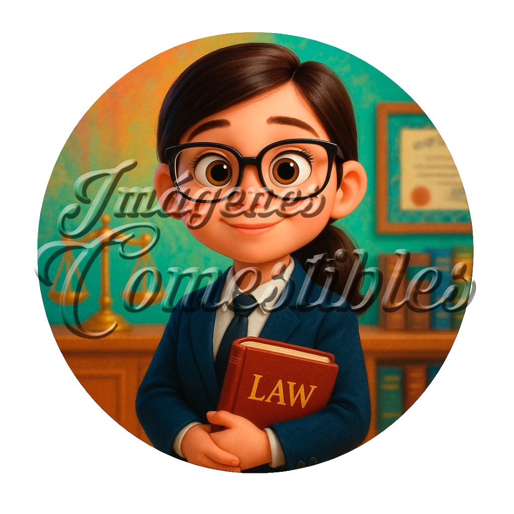 Oblea comestible - Abogada-2