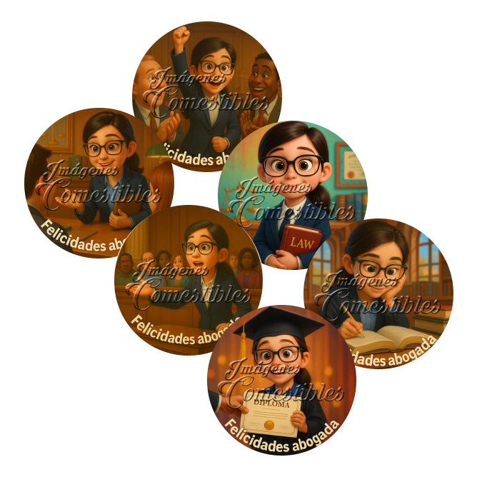 Obleitas comestibles - Abogada