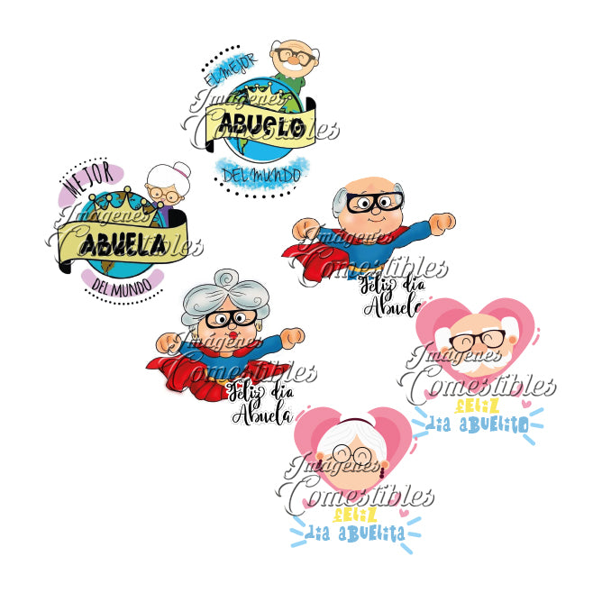 Obleitas comestibles - Abuelitos-2