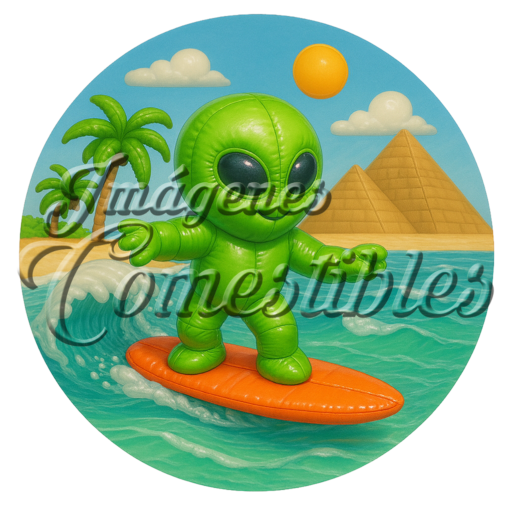 Oblea comestible - Alien-1