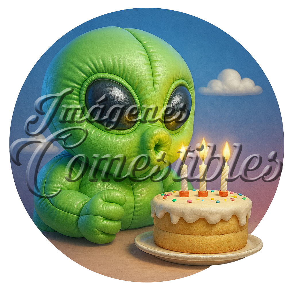 Oblea comestible - Alien-2