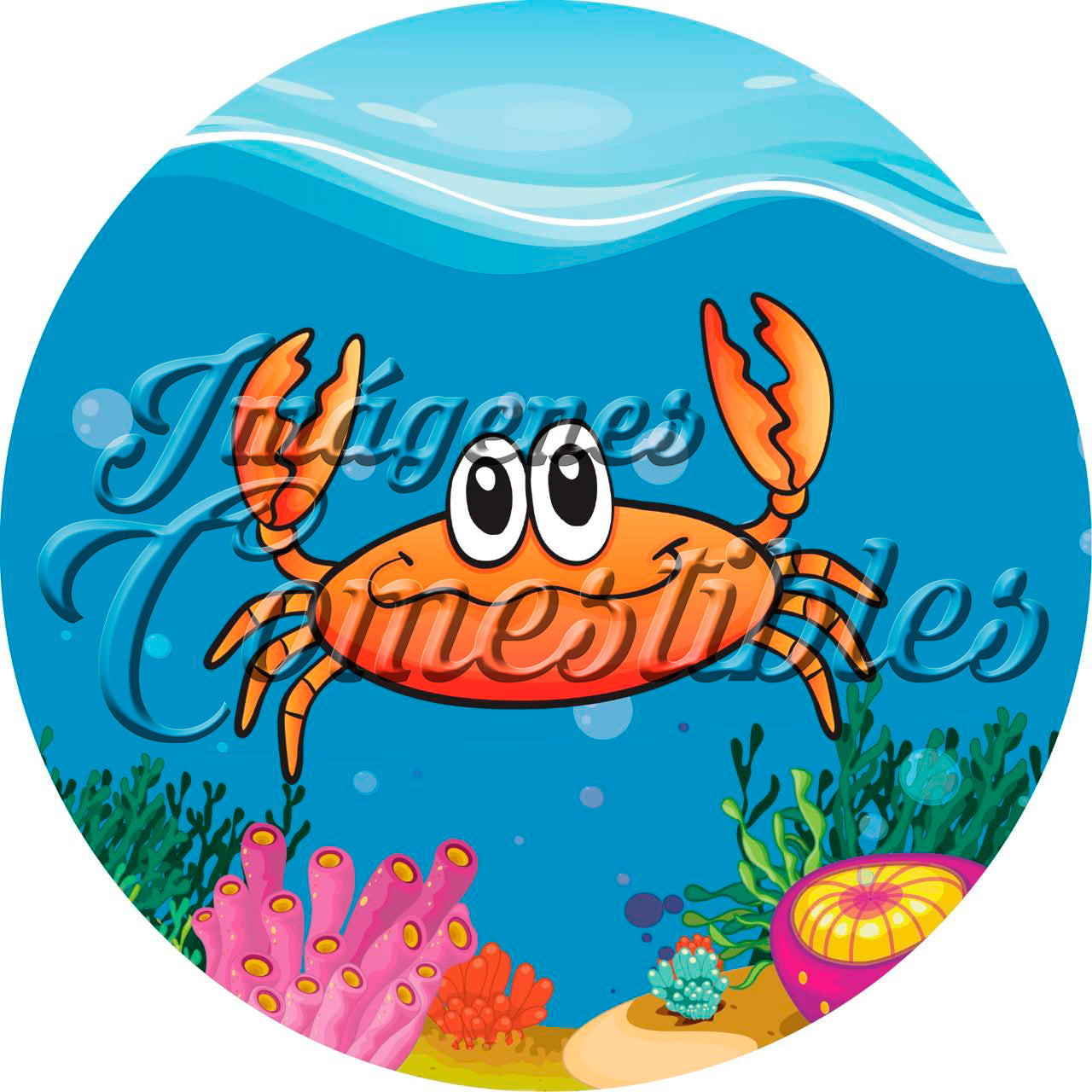 Oblea comestible - Animales del mar-4