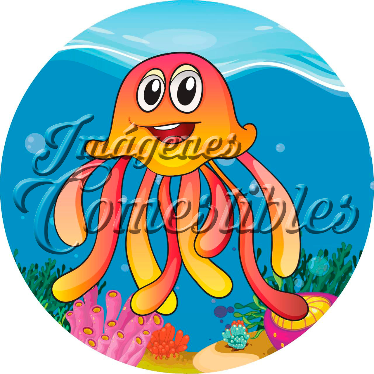 Oblea comestible - Animales del mar-5