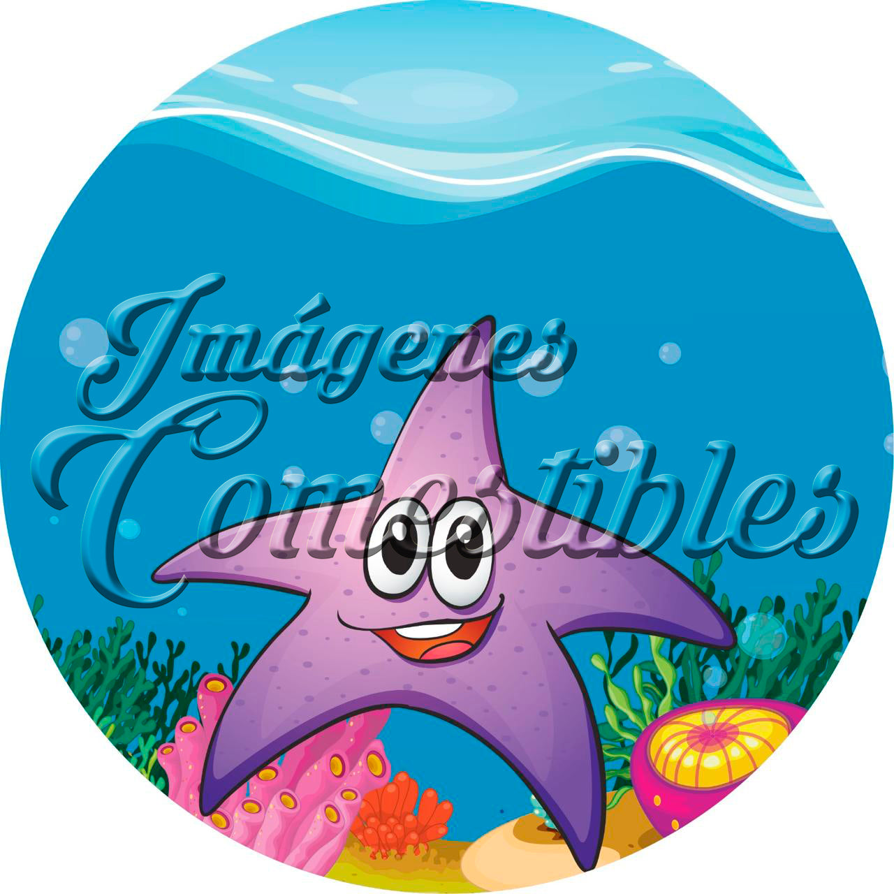 Oblea comestible - Animales del mar-7