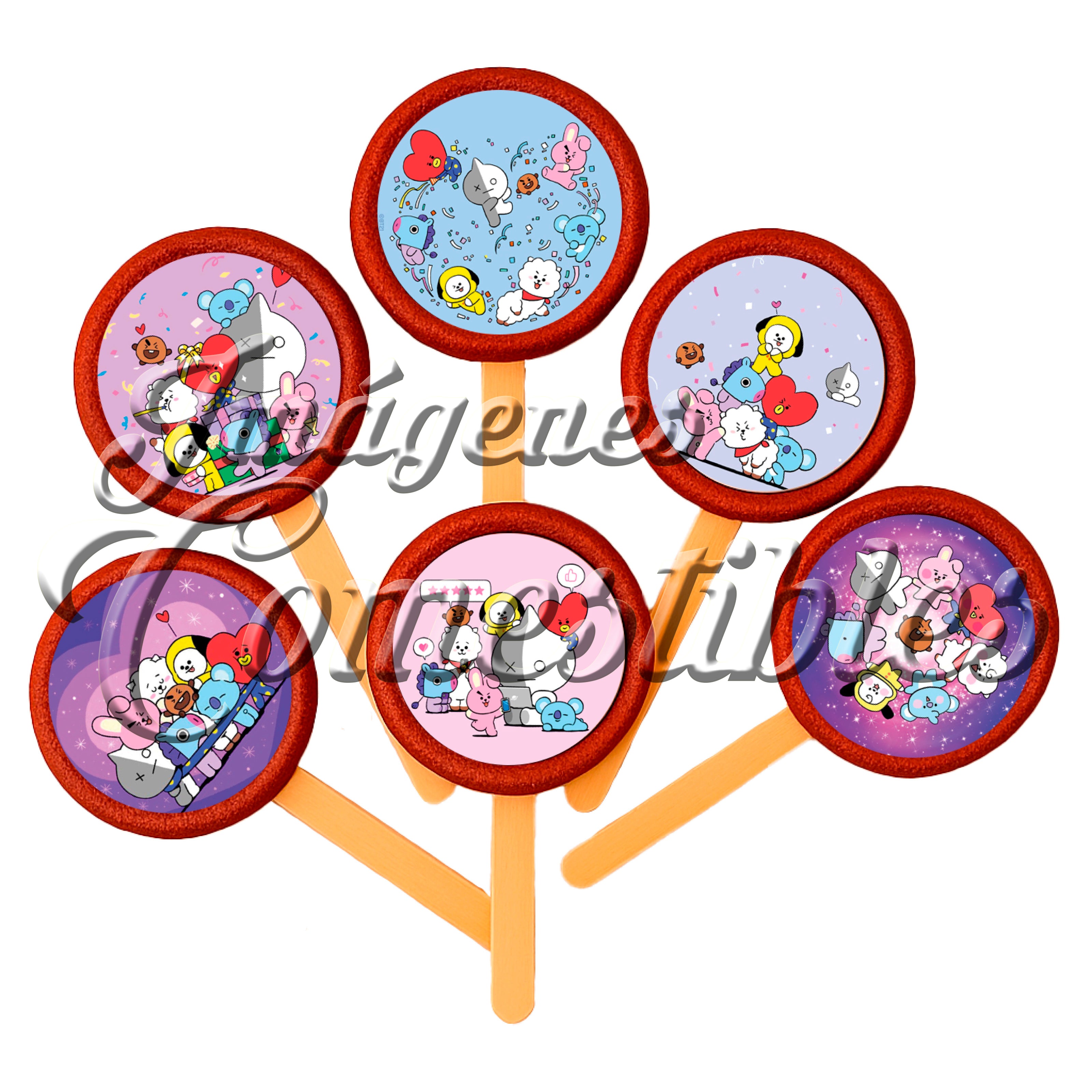 Paletas de chamoy – BT21