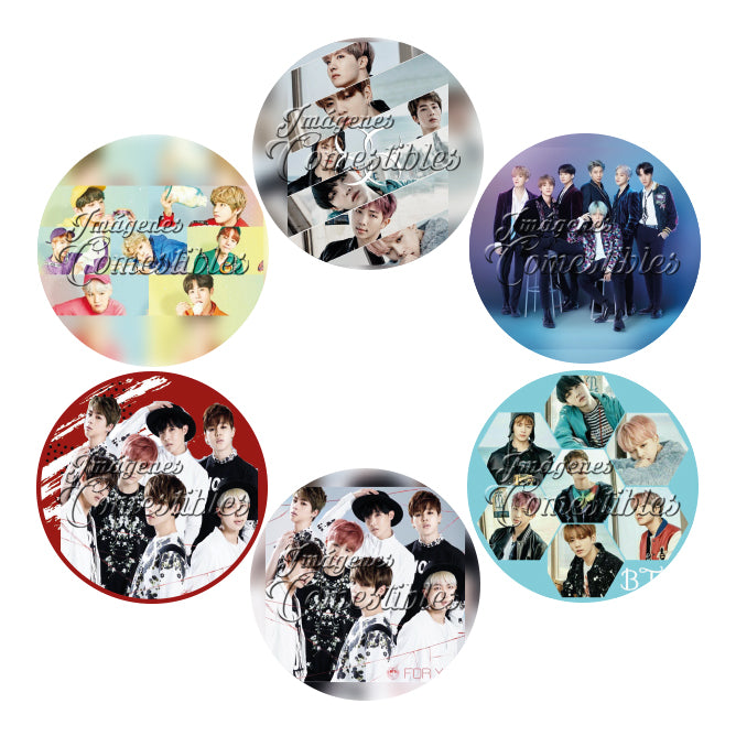 Obleitas comestibles - BTS