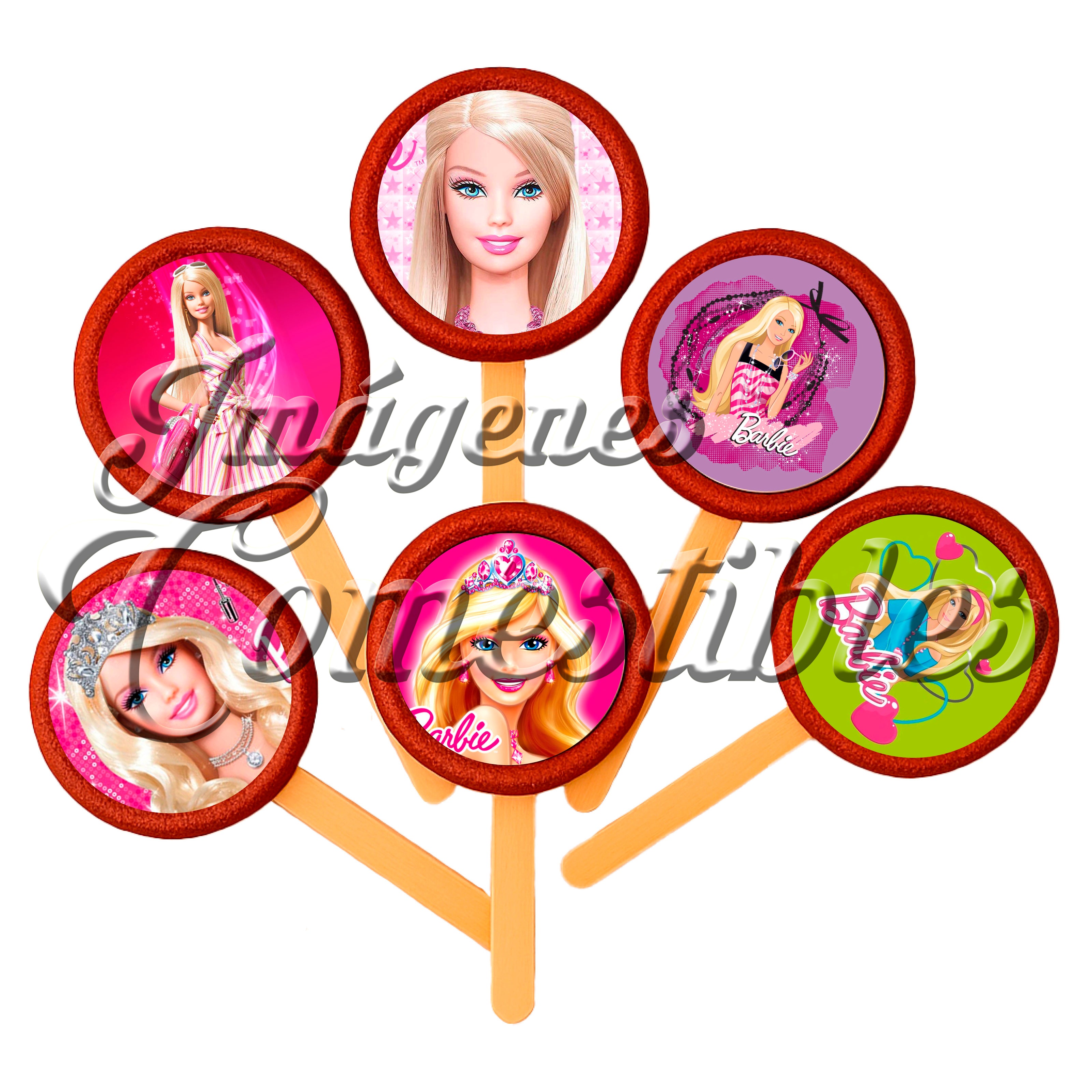 Paletas de chamoy – Barbie