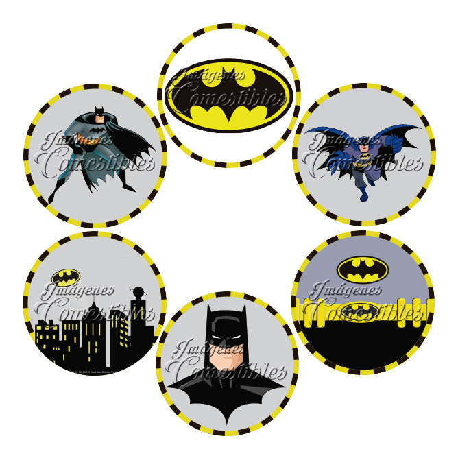 Obleitas comestibles - Batman