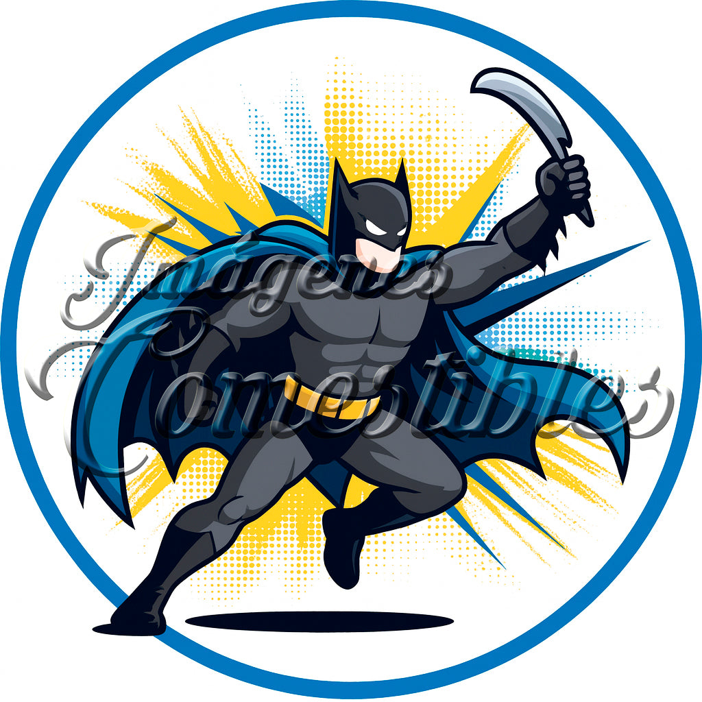 Oblea comestible - Batman 2.0