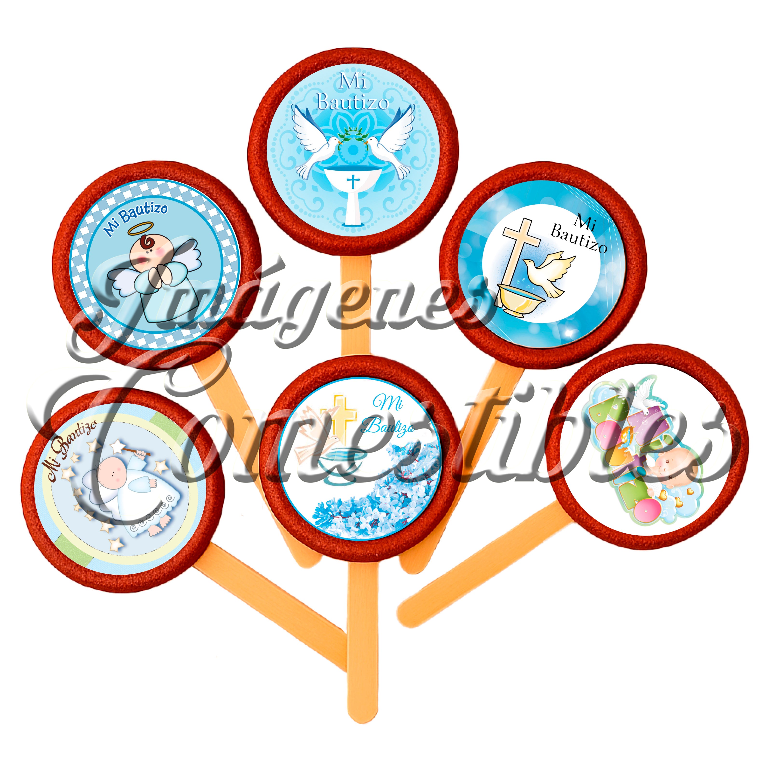 Paletas de chamoy – Bautizo niño