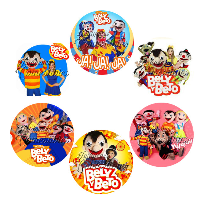 Obleitas comestibles - Belly y Beto