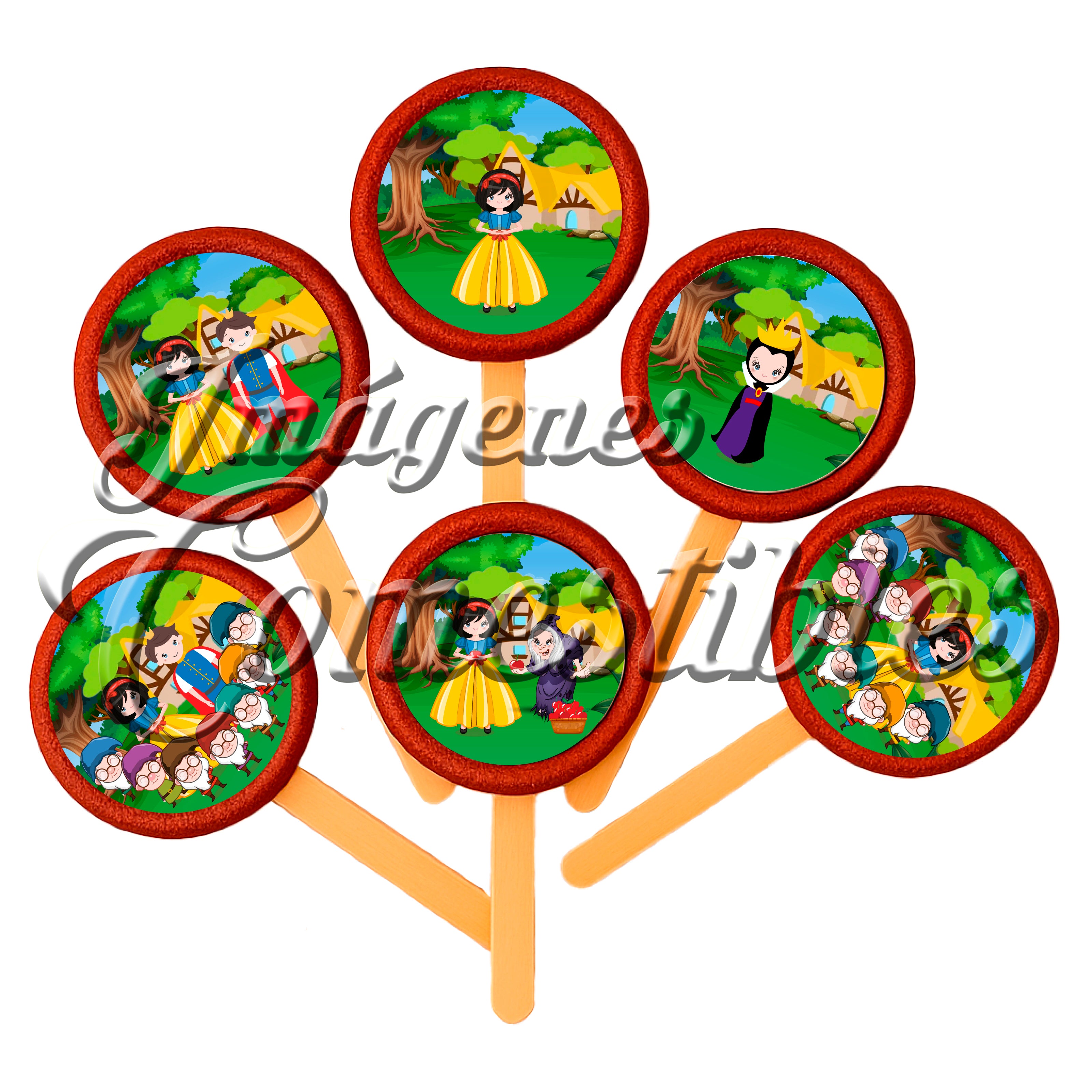 Paletas de chamoy – Blanca Nieves