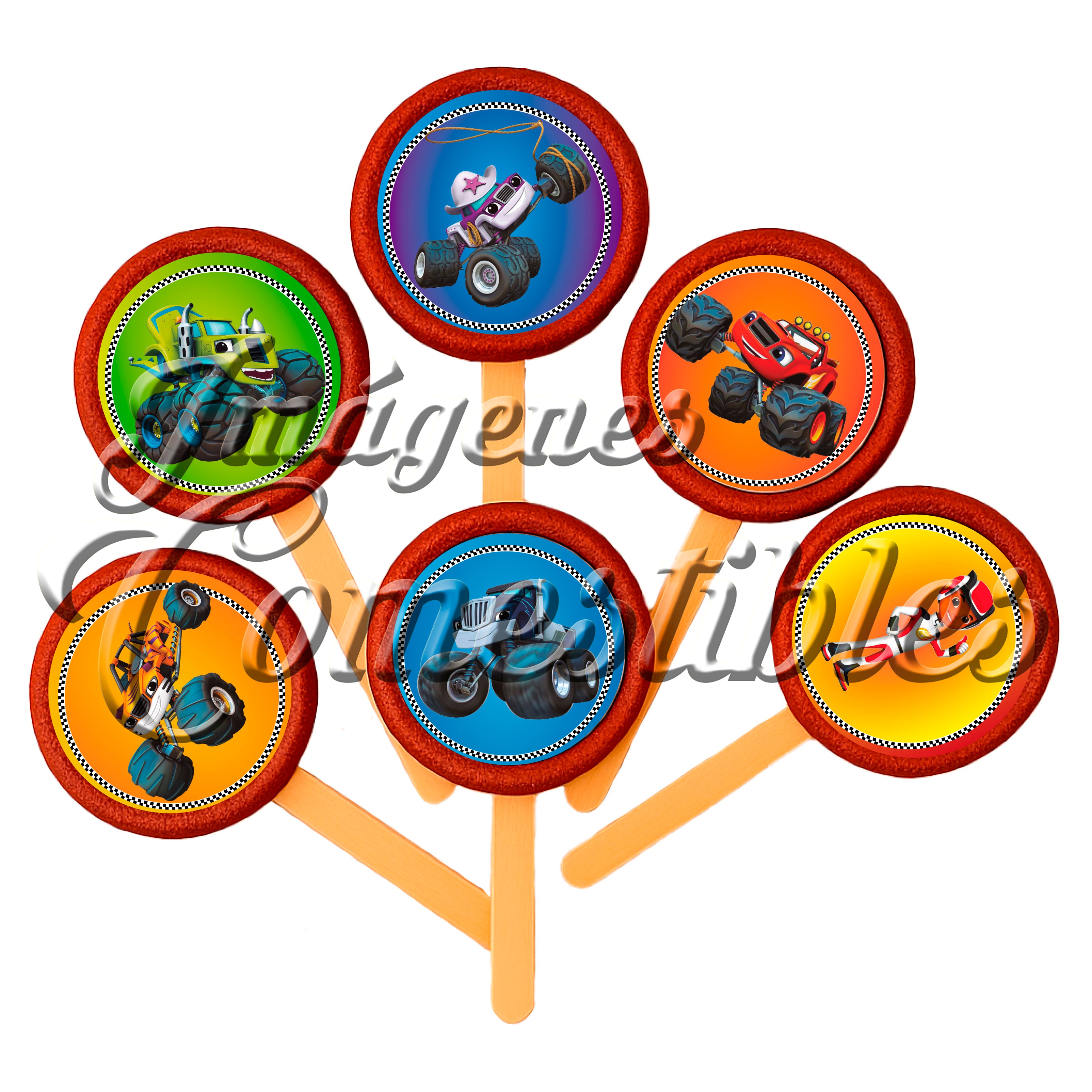 Paletas de chamoy – Blaze ande the monster