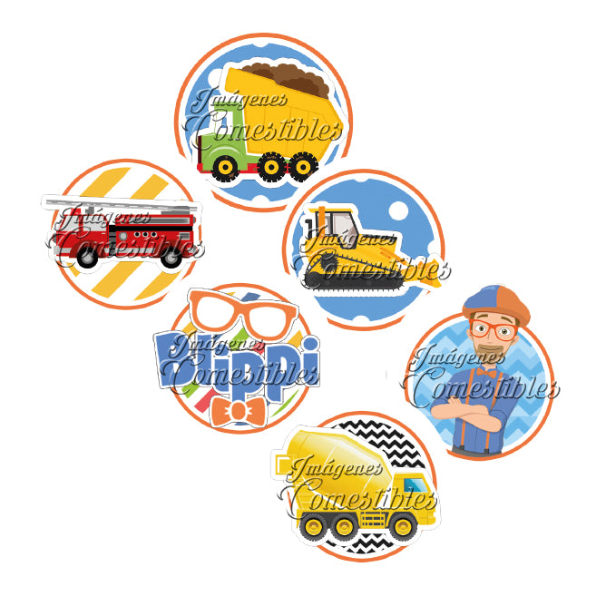 Obleitas comestibles - Blippi