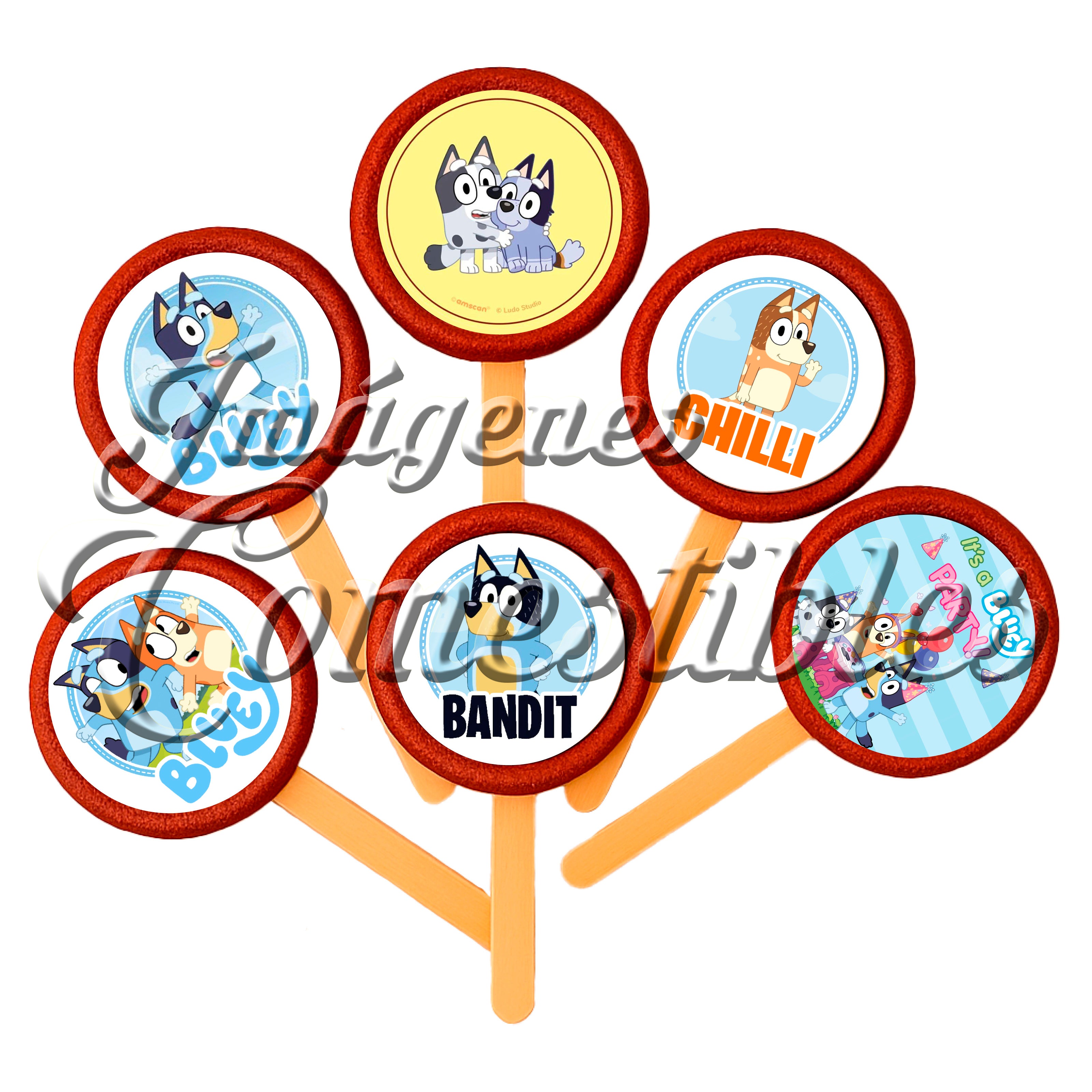 Paletas de chamoy – Bluey