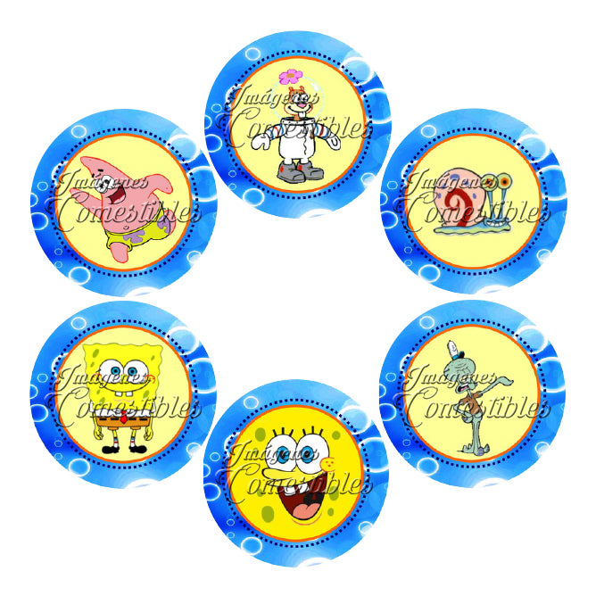 Obleitas comestibles - Bob esponja