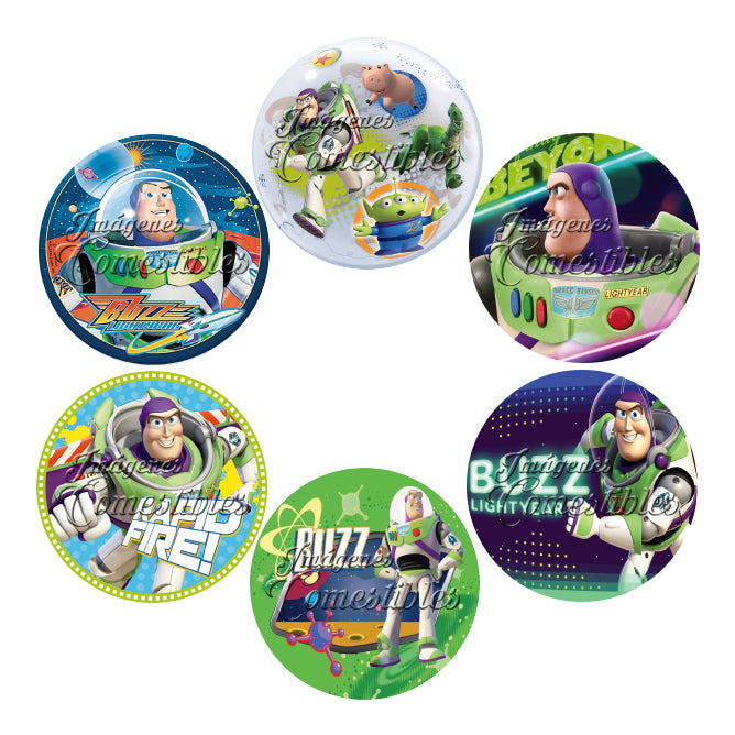 Obleitas comestibles - Buzz light year