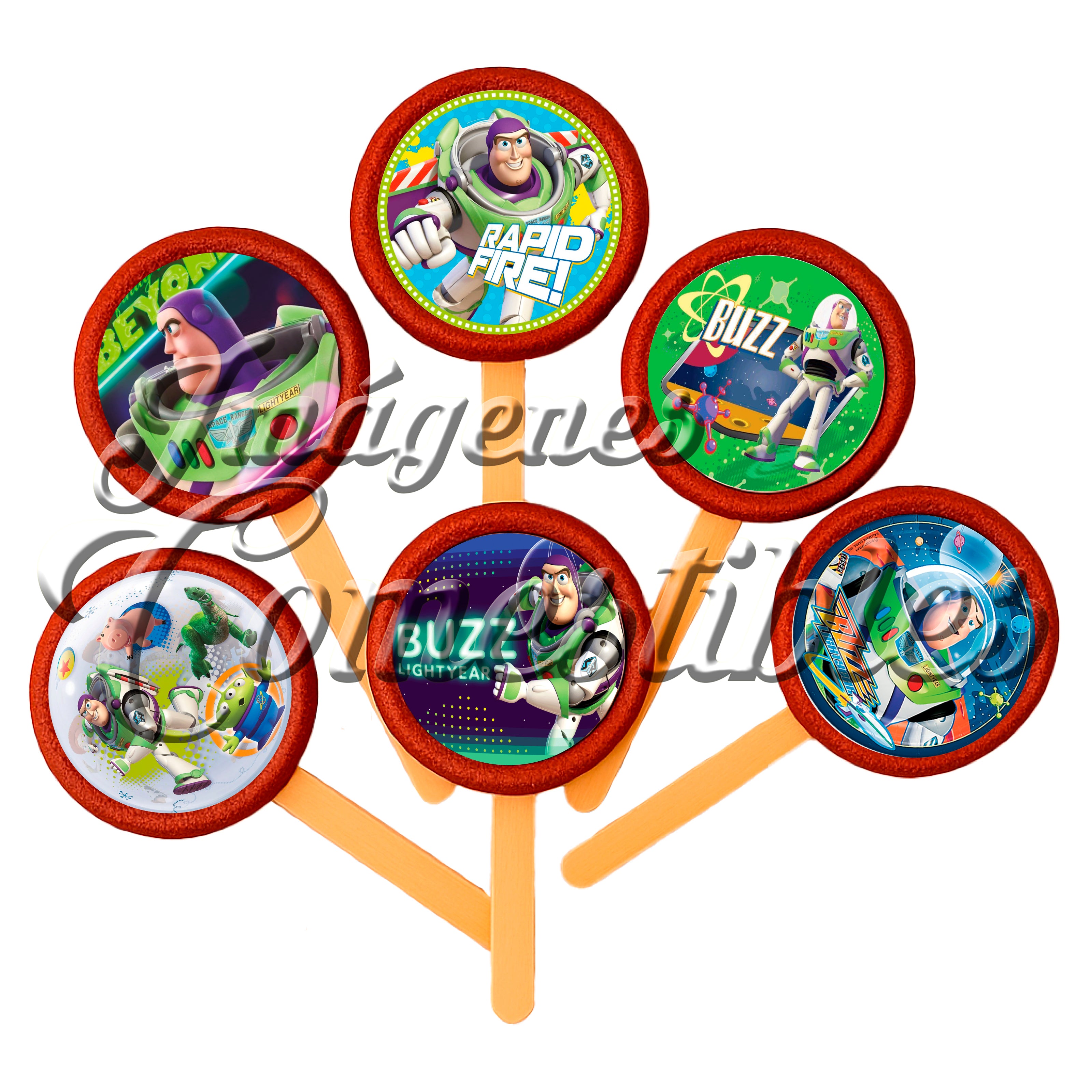 Paletas de chamoy – Buzz light year