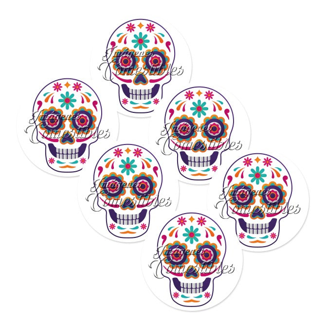 Obleitas comestibles - Calaverita