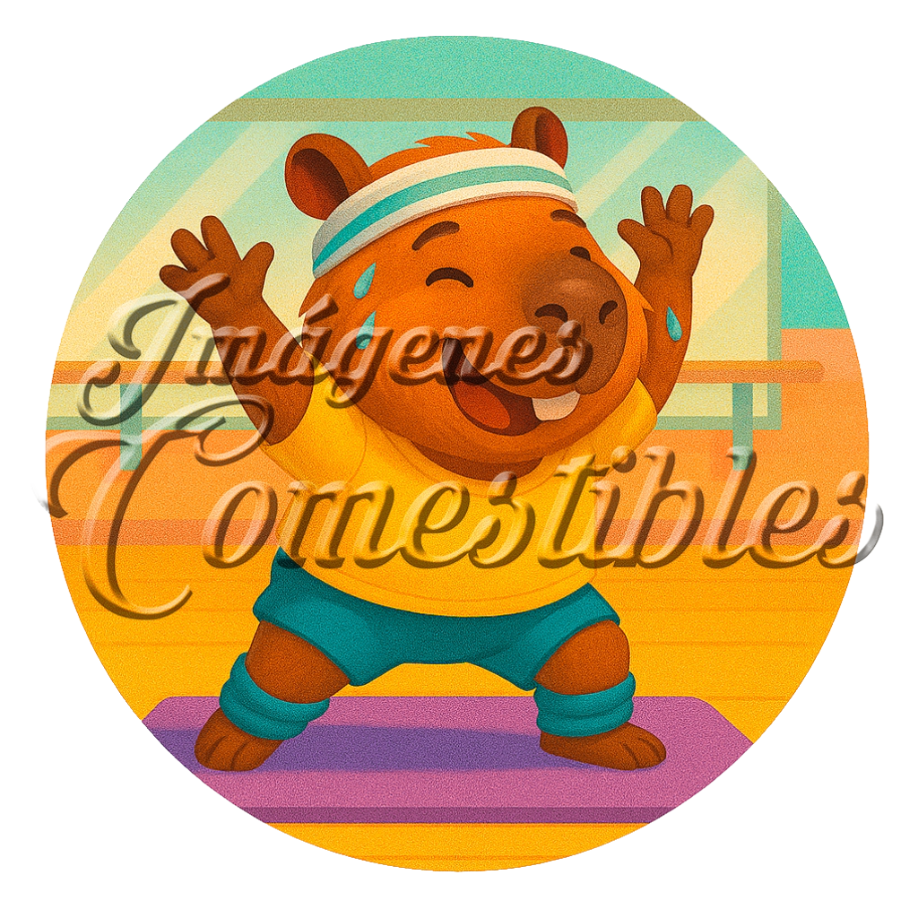 Oblea comestible - Capibara-4