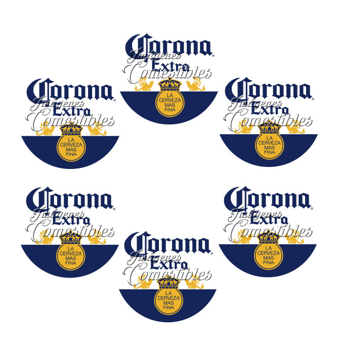 Obleitas comestibles - Cerveza Corona