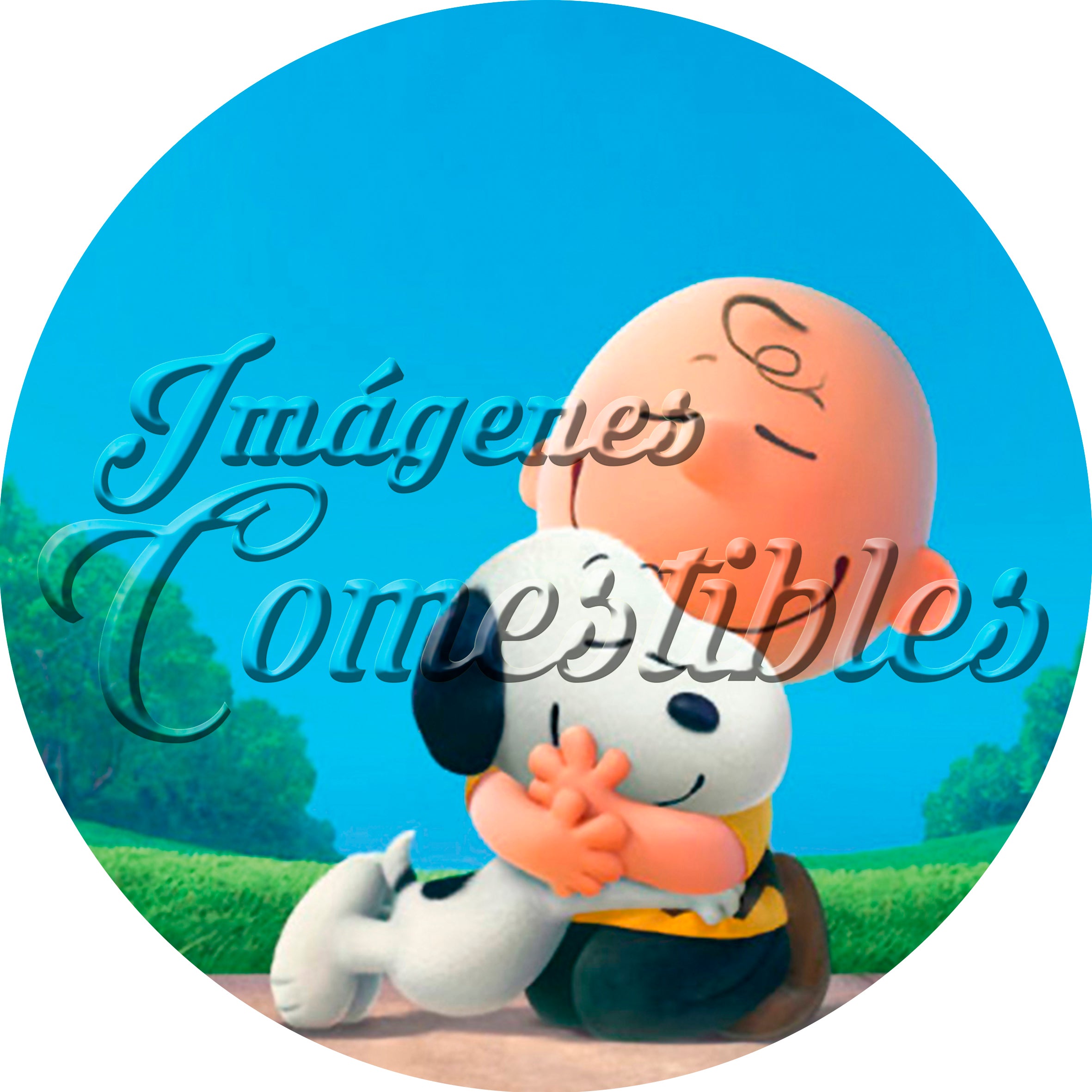 Oblea comestible - Charlie Brown