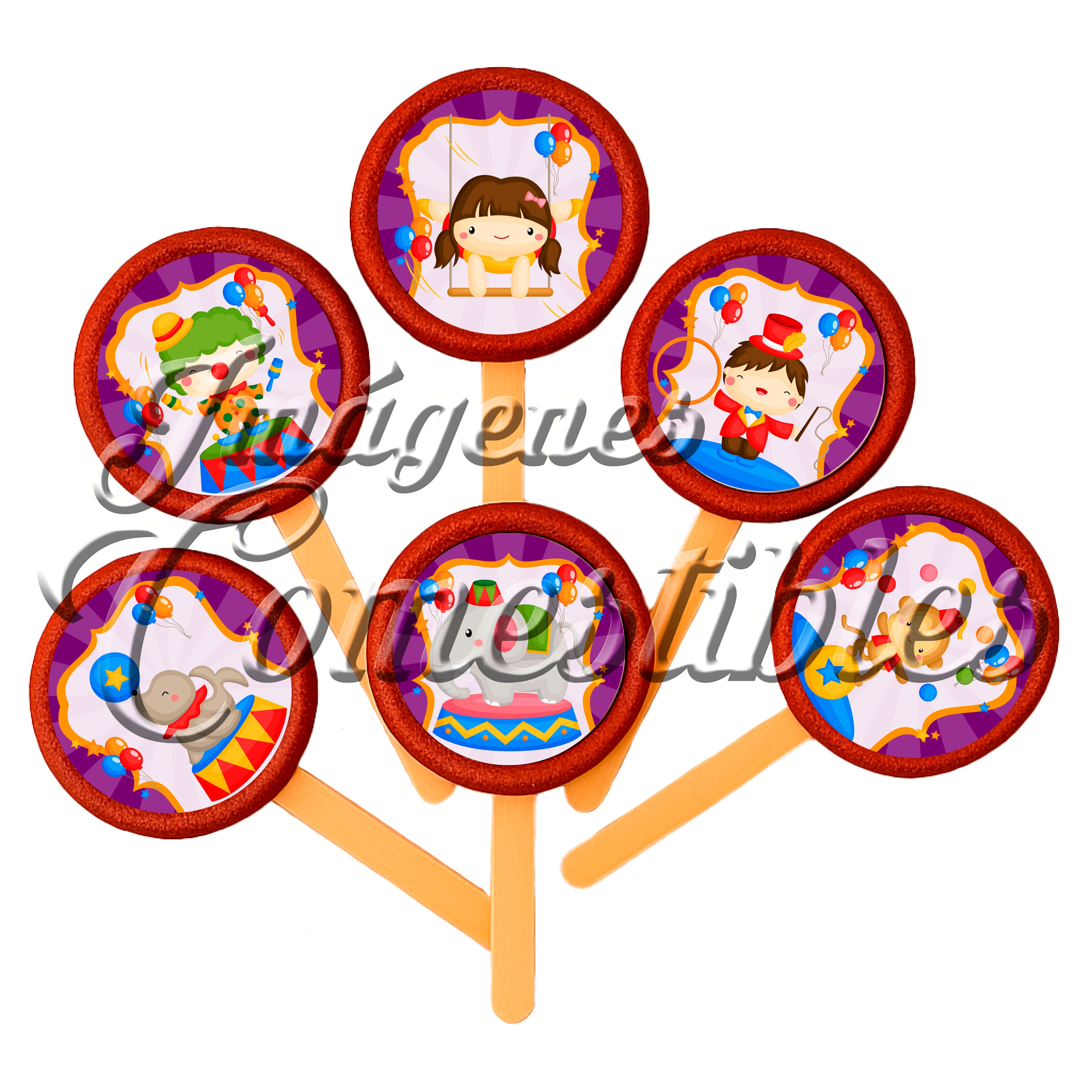 Paletas de chamoy – Circo