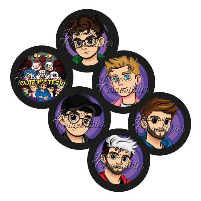 Obleitas comestibles - Club misterio