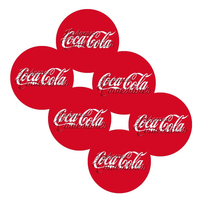 Obleitas comestibles - Coca Cola