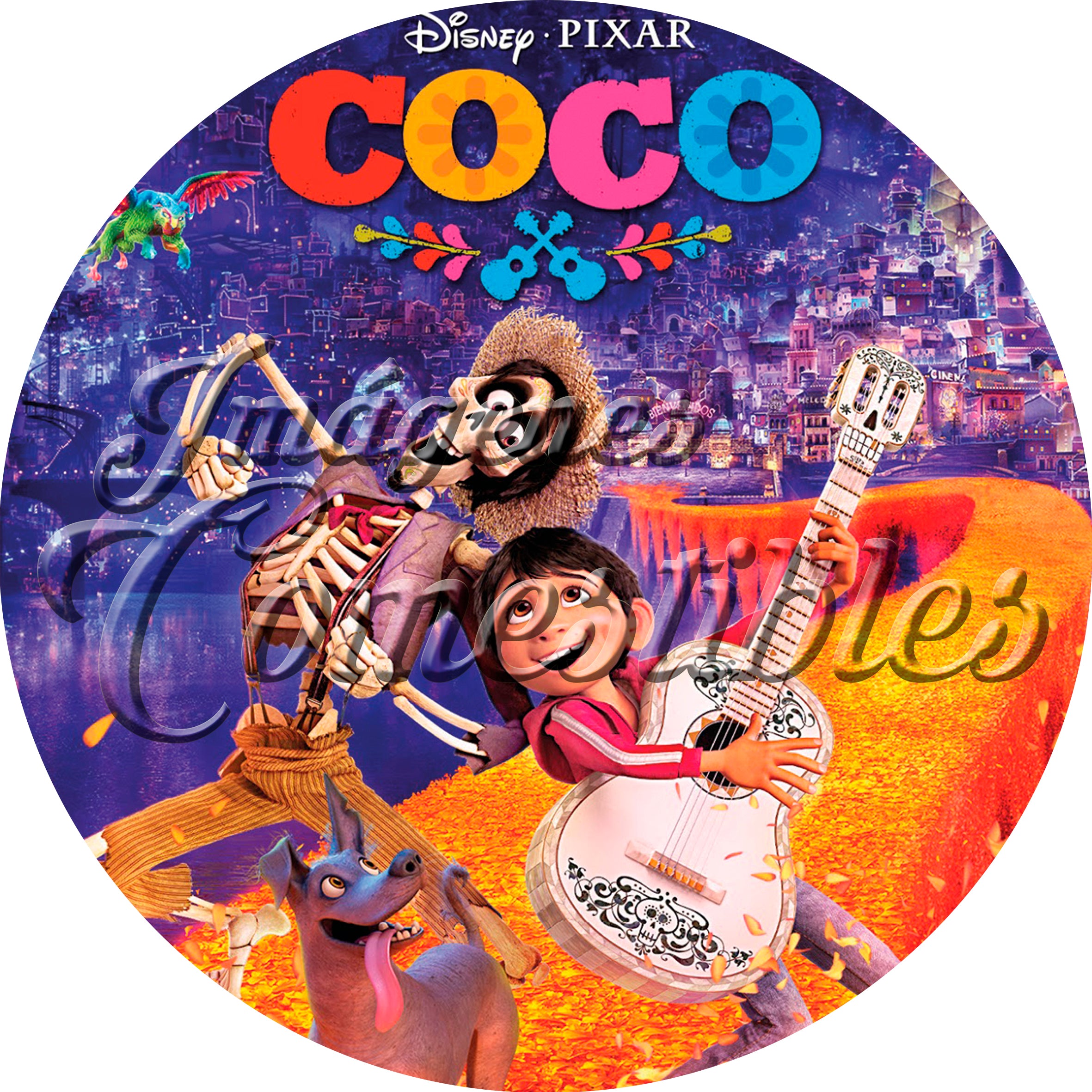 Oblea comestible - Coco