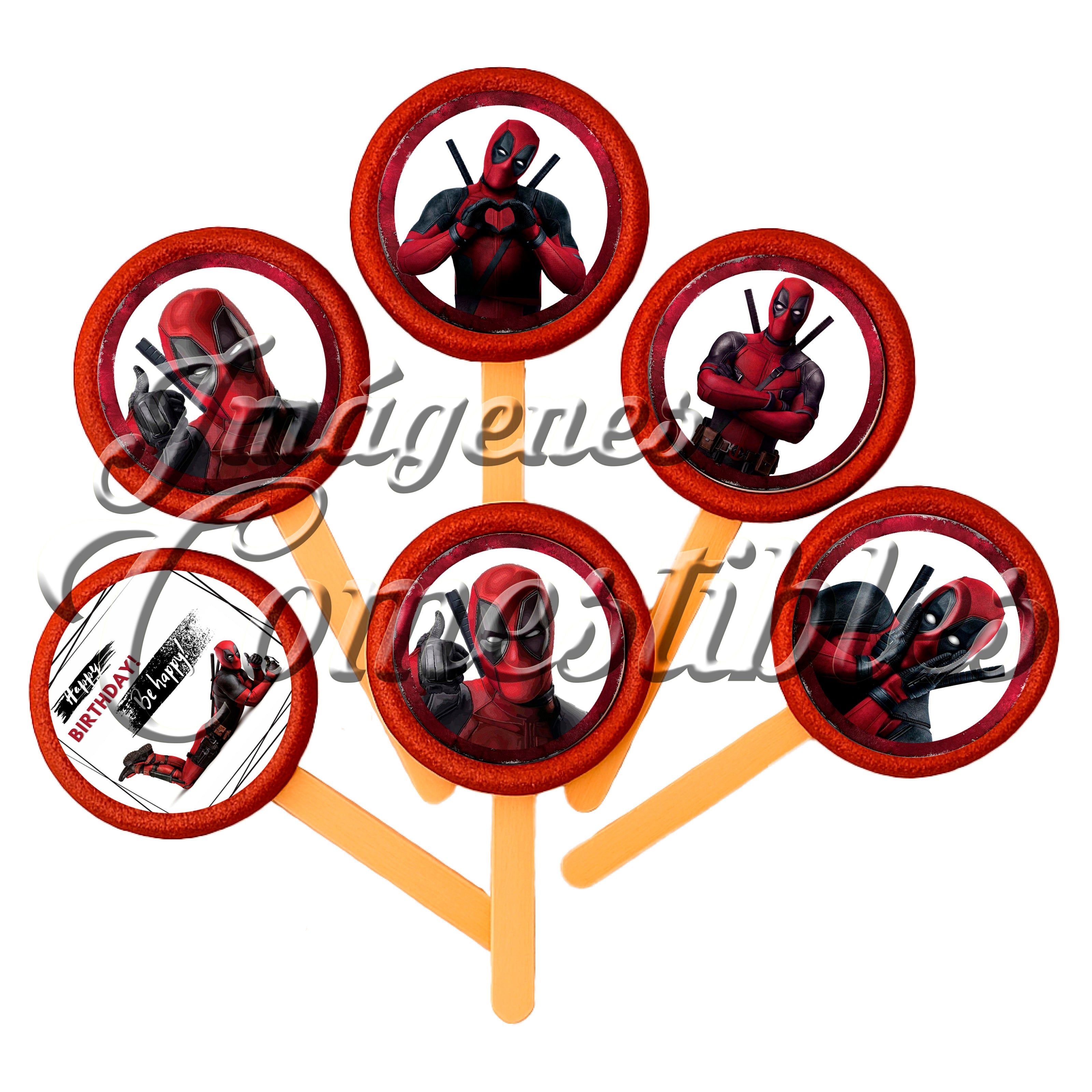 Paletas de chamoy – Deadpool